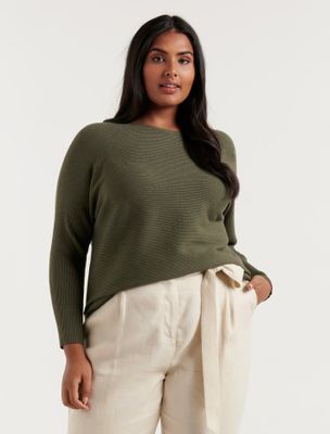 Abbie Curve Essential Knit Sweater