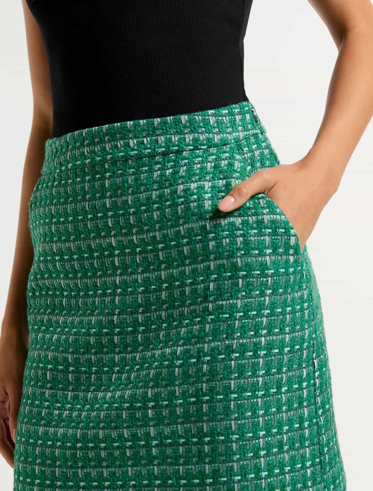 Eden Bouclé Mini Skirt