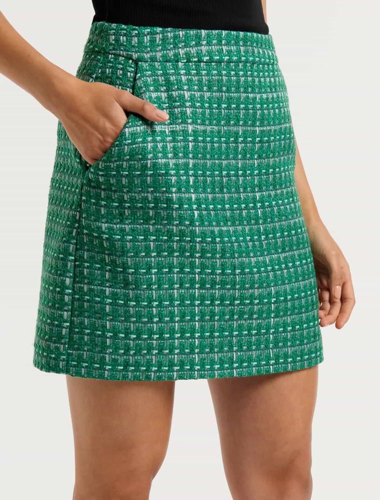 Eden Bouclé Mini Skirt