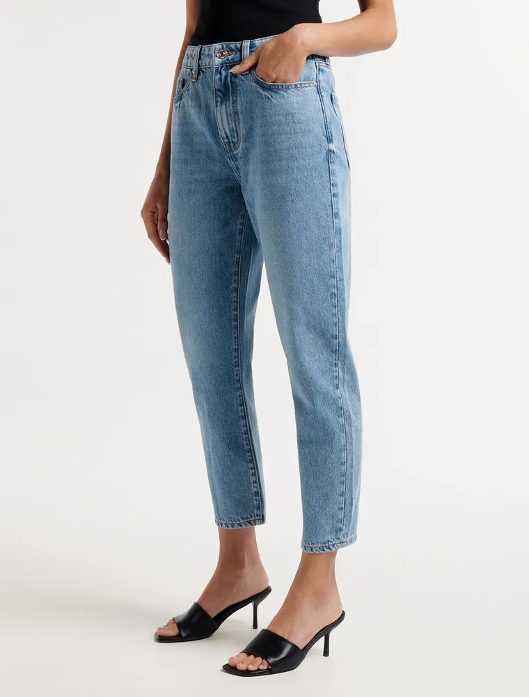 Asha Slim Jeans Mid Wash - 0 to 12 Women's