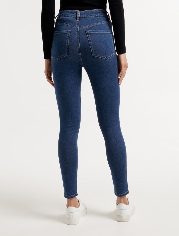 Bella Cropped High-Rise Jeans