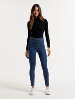 Bella Cropped High-Rise Jeans