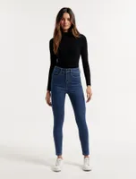 Bella Cropped High Rise Jean