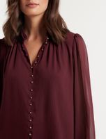Gwen Button Detail Blouse
