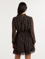 Gianna High Neck Mini Dress
