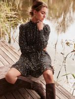 Gianna High Neck Mini Dress