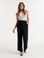 Nylah Petite Wide-Leg Pants