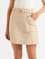 Maria D-Ring Mini Skirt