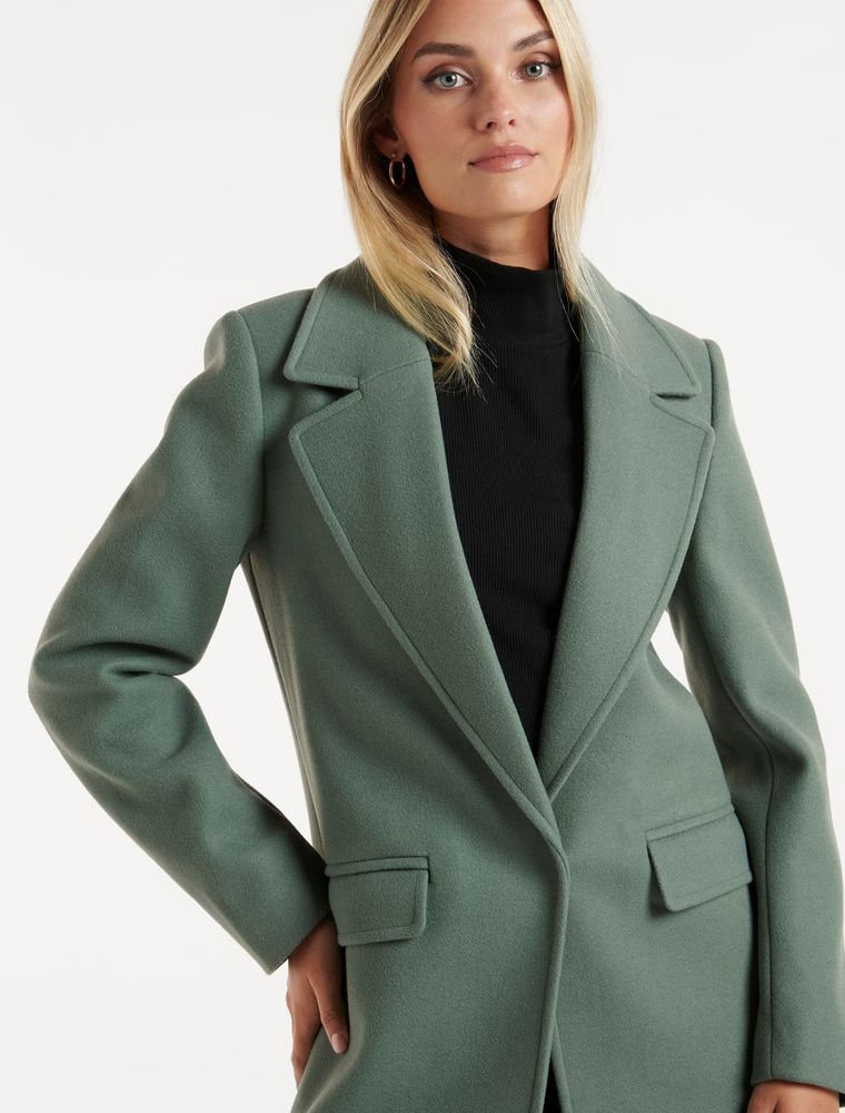 Kellie Single-Breasted Coat