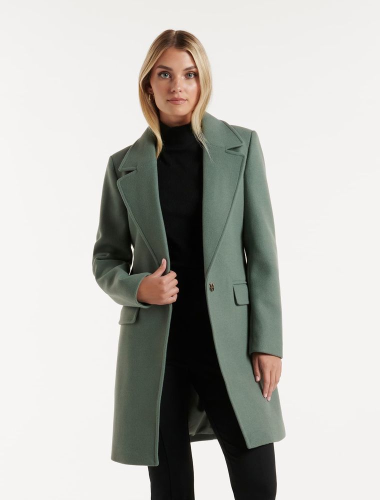 Kellie Single-Breasted Coat