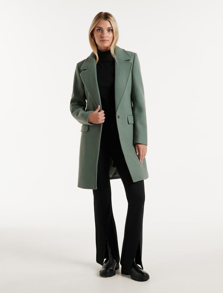 Kellie Single-Breasted Coat