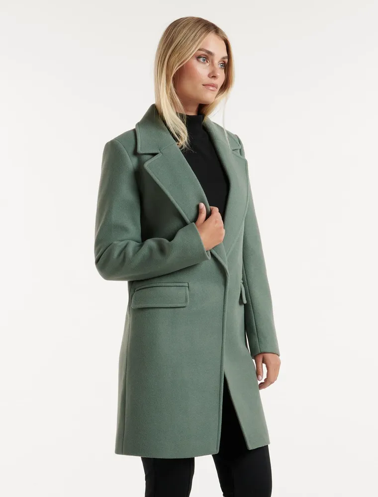 Kellie Single-Breasted Coat