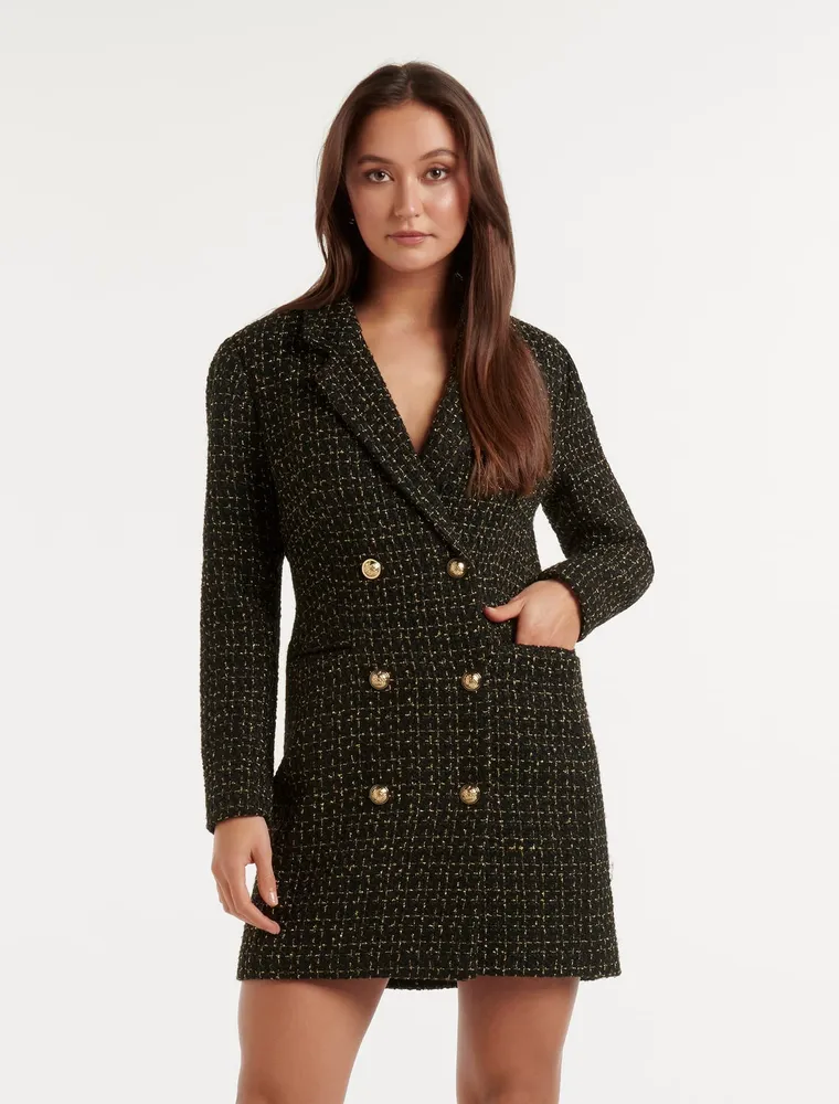 Betty Tweed Blazer Dress - Women's Fashion | Ever New