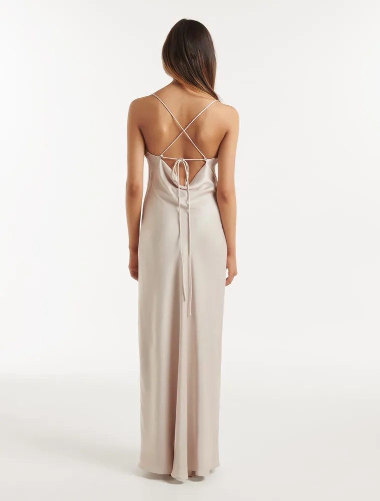 Blair Petite Back Detail Midi Dress - Women's Fashion | Ever New