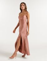 Blair Petite Back Detail Maxi Dress