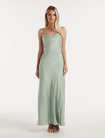 Blair Back-Detail Maxi Dress