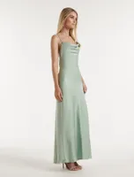 Blair Back Detail Midi Dress