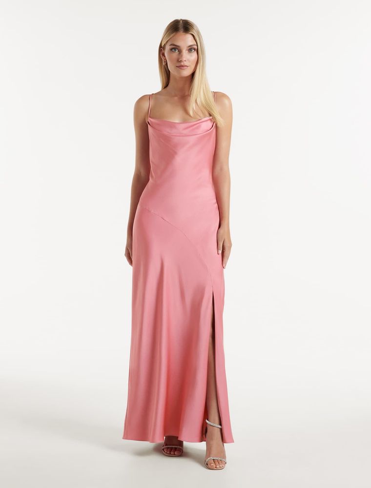 Blair Back Detail Maxi Dress