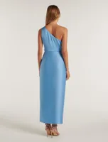 Melissa Petite One Shoulder Dress