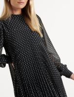Genevieve Pleated Mini Dress
