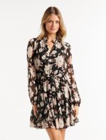 Faye Tiered Skater Dress