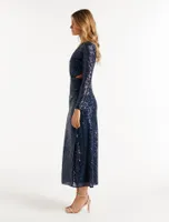 Rylie Sequin Cut Out Dress - Women's Fashion | Ever New