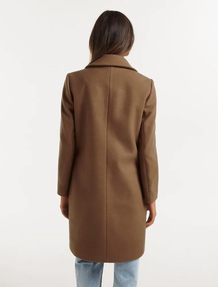 Delilah Petite Longline Coatigan
