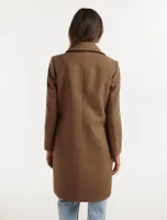 Delilah Petite Longline Coatigan