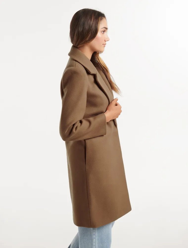 Delilah Petite Longline Coatigan