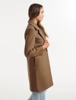 Delilah Petite Longline Coatigan