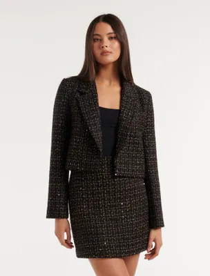 Laurian Boucle Jacket - Women's Fashion | Ever New