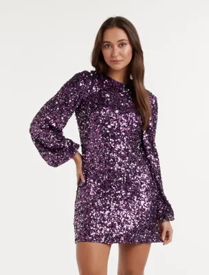 Camden Sequin Mini Dress - Women's Fashion | Ever New