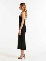 Gwen Arrow Neck Bodycon Midi Dress