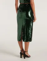 Tatjana Sequin Midi Skirt