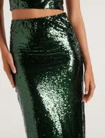Tatjana Sequin Midi Skirt