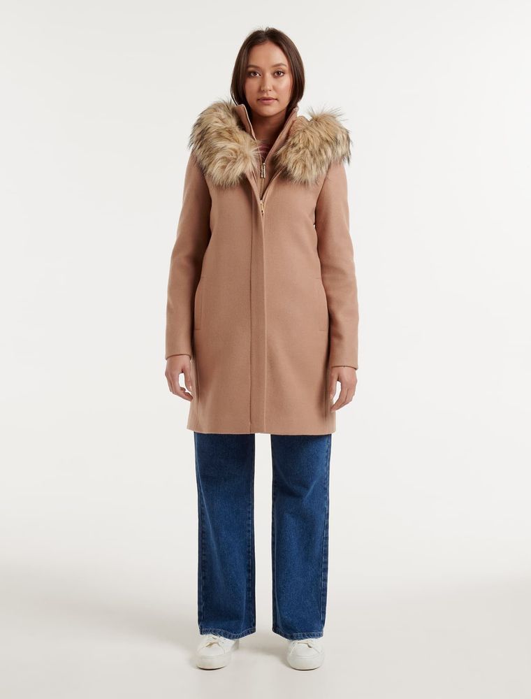 Harper Hooded Coat