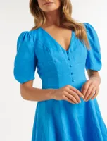 Rowan Linen Tea Dress