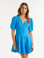 Rowan Linen Tea Dress