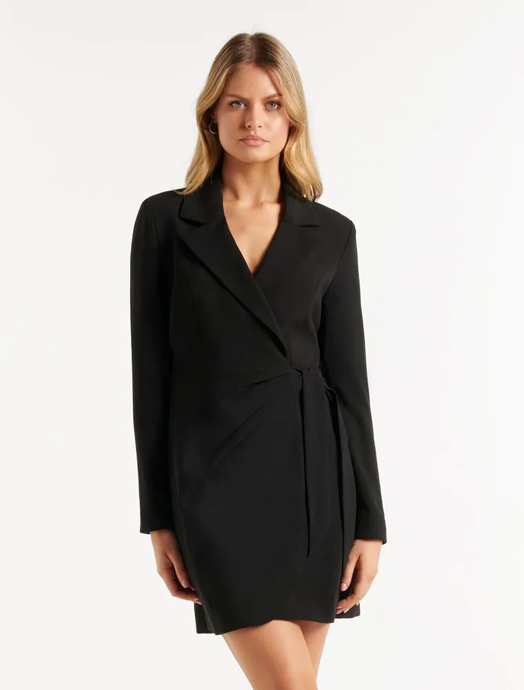 Kate Wrap Blazer Dress - Women's Fashion | Ever New