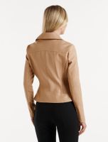 Heidi Vegan Leather Biker Jacket