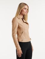 Heidi Vegan Leather Biker Jacket