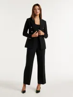 Chloe Military Blazer Black - 0 to 12 Women's Blazers