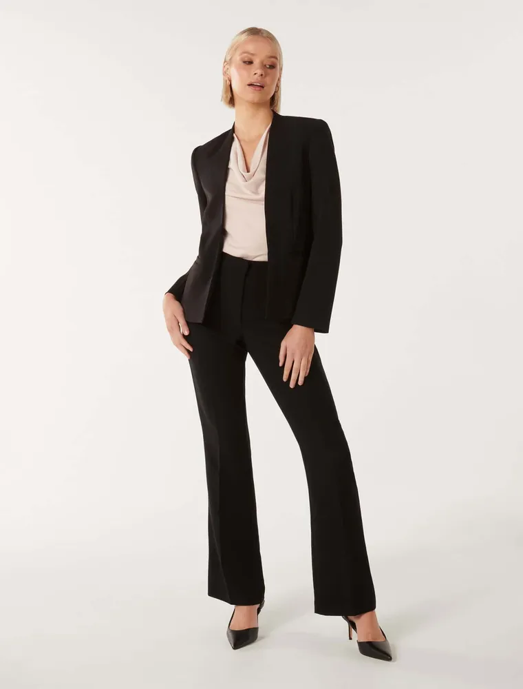 Pam Fitted Blazer in Black - Size 0 to 12 - Women's Blazer