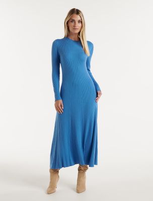 Harper Fit and Flare Knit Dress