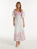 Lisa-Marie Off-Shoulder Maxi Dress