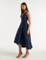 Lydia V-Neck Prom Dress