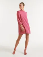 Jenna 3/4 Sleeve Shift Dress