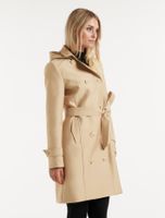 Talea Water Resistant Hooded Trench