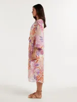 Bronte Longline Print Kimono