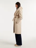 Nora Faux Fur Collar Coat